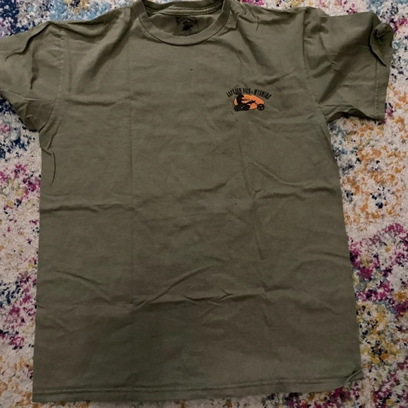 Olive Green Jackson Hole L Shirt - Picture 1 of 3